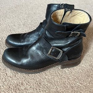 Leather Frye boots, gently used condition